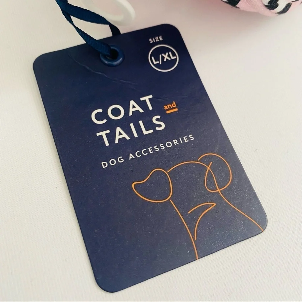 NWT Coat and Tails Pink and Black Leopard Dog Hat L/XL - Picture 5 of 5